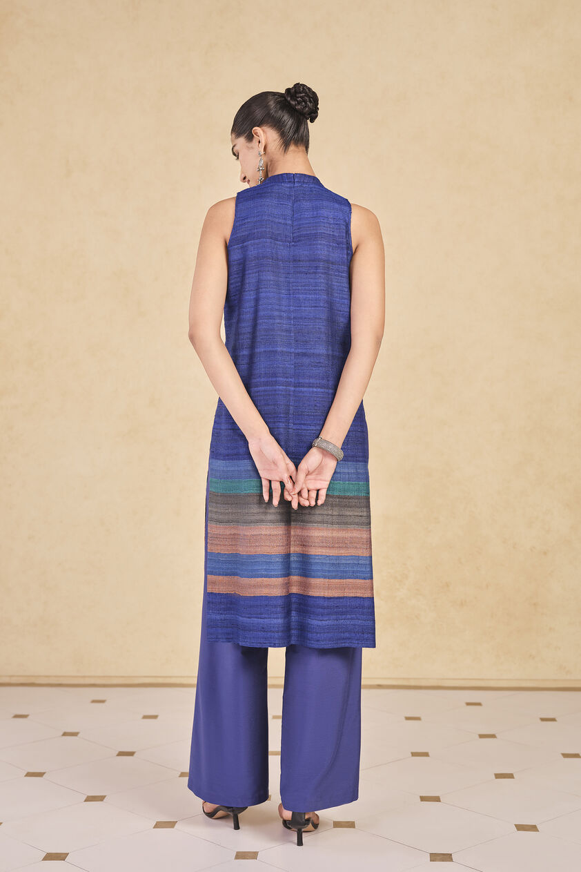 Zella Silk Co-ord - Blue, Blue, image 2